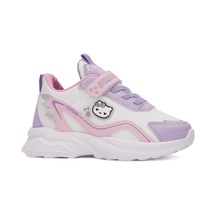 Albishoes Kız Çocuk Mevsimlik Lila Bey Rahat Taban Cırtlı Sneaker 001
