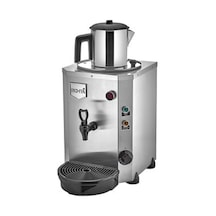 Remta De14 Jumbo Çay Makinesi, Tek Demlikli, 9 L, Elektrikli, Krom