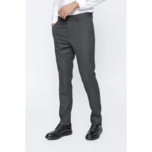 Koyu Antrasit Slim Fit Dar Kesim Klasik Pantolon 1003225167-koyu Antrasit