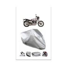 Yamaha Xv1000 Gri Su Geçirmez Kalitesi Motosiklet Örtüsü