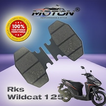 Rks Wildcat 125 %100 Uyumlu, Yüksek Kaliteli Ön Disk Fren Balatası