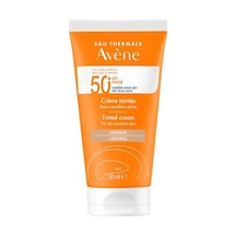 Avene-crème Tinted Spf50+ 50 Ml Yeni Ürün Uvb/uvb/uva'ya Karşı Çok Yüksek Koruma - Birleştirici Ve Besleyici - Patentli Triasorb İle - Suya Dayanıklı