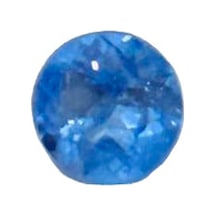 Faset Kesim Doğal Mavi Safir Taşı 0,6 Karat S046
