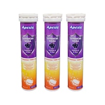 Apexis Sambucus Nigra Vitamin C 1000 Mg 3 X 20 Tablet