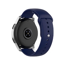 Huawei Watch Buds/watch 4/4 Pro Uyumlu Yumuşak Silikon Spor Strap, 22mm, Lacivert