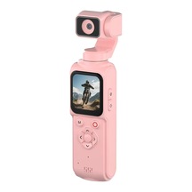 4k Ultra Hd Profesyonel Aksiyon Kamerası Pambe Vlog Kamera, 330 Dönebilir, Yüz Takibi, Dokunmatik