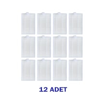 Uyumlu Homend 1281h / 1282h / 1283h / 1285h / 1286h Alex Laser Hepa Filtresi 12 Adet