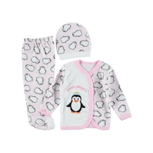 Furkanbaby Pembe 3 Lü Takım Seti Pembe