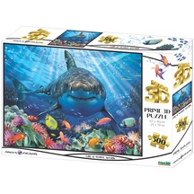 Prime 3d - Büyük Beyaz Köpekbalığı 500 Parça Yetişkin Puzzle 1036