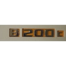 Mercedes Uyumlu Yazı B 200 C Krom