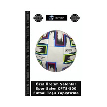 Özel Üretim Salonlar Spor Salon Cfts-500 Futsal Topu Yapıştırma Çok Renkli