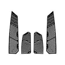 GP Kompozit  Honda Forza 250 2018-2025 Uyumlu Basamak Alüminyum Gri