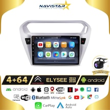 Citroen Elysee 4gb + 64gb Kablosuz Carplay 2013-2018 Android 13