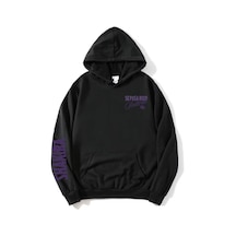 Beyaz Soltera Hoodie Kıcı Shakira Grafik Moda Rahat U K Siyah
