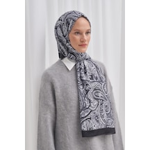 Carell Nilla Pamuklu Şal Ephesus Gri Çok Renkli