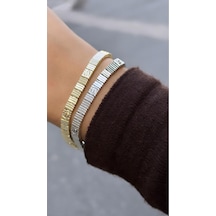 Marka Model Kadın 14 K Bileklik Gold Kadın Tasarım Bileklik Altın