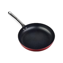 Master Daily Titanium 24cm Tava, Çelik Sap Metalik Kırmızı Diğer