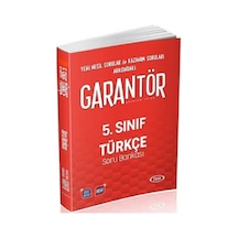 Data Yayınları 5. Sınıf Türkçe Garantör Soru Bankası (547921466)