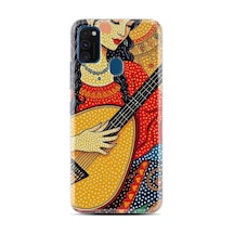 Samsung Galaxy M21 / M30s Uyumlu Kılıf Desen Baskılı Silikon Name-.2019.jpg Renk22 Renk22