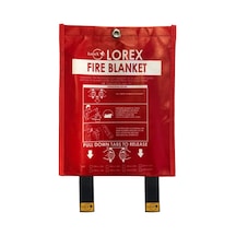 Lorex Lr-fb1512cp Premium Serisi 150cm X 120cm Çantalı Yangın Battaniyesi