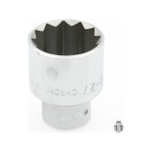 1/2" Lokma Anahtar Yıldız 27 Mm Cr-v Pro
