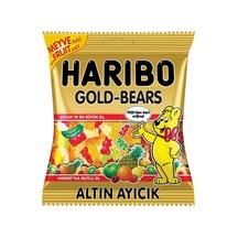 Harıbo Altın Ayıcık Yumuşak Şeker 80 G - 6 Farklı Meyve Aroması 3'li Ekonomik Paket - 3 Adet Tarı