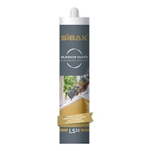 Sibax Silikonize Mastik Beyaz Ls33 310 Gr