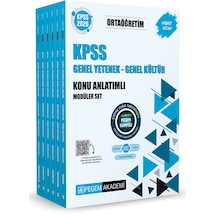 Pegem Yayınları 2026 Kpss Ortaöğretim Konu Anlatımlı Modüler Set