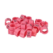 TavPet Güvercin Bileziği 25 Lik Pk. Numaralı Pembe