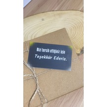 Eticaret Teşekkür Kartı 5x8 Cm 500 Adet
