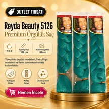 3 Paket - Afrika Örgüsü Ve Rasta İçin Sentetik Saç 5126 Çok Renkli