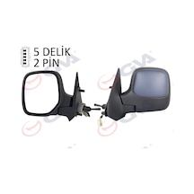 Gva Dış Dikiz Aynası Sol Berlıngo-partner 97 Mekanik Isıtmalı Konveks Astarlı 2 Fiş Vm-118npl Gva 1045105