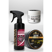 Altınoran Profesyonel Boya Koruma Seti - Demir Tozu Sökücü + Çizik  Pasta Cila + Sio3 Pro Seramik Wax
