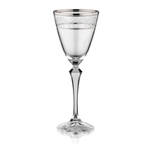 Silver Paisley 6'lı Kırmızı Şarap Kadehi
