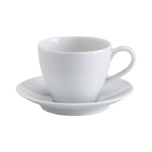 Ikea Vardera Porselen Fincan Ve Tabak 7 Cm 200 Ml Beyaz 2 Parça