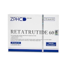 Zphc Retatrutide 60 Mg 1 Vials 60 Mg + Bac Water Tek Flakon Gönderilmektedir