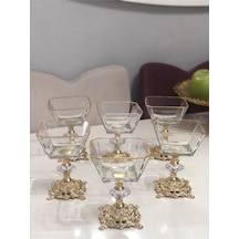 Paşabahçe Çerezlik Şeffaf Gold
