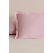 Karaca Home Basic Volanlı 2'li Yastık Kılıfı Pudra 50x70 Cm Pudra
