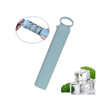 Samdoo Mutfakta Kullanılan Hızlı Dondurma, Kolay Çıkarma Özelliği, Yiyecek Dereceli Pp+silikon Mavi Buzlukluk Kalıbı Çok Renkli