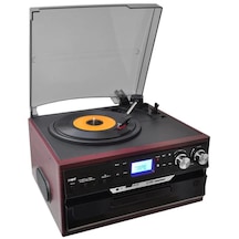 Nostaljik Pikap Cd Çalar Bluetoothlu Kumandalı Radyo Mp3 Usb 33-45-78 Lik Plakla 1 Adet