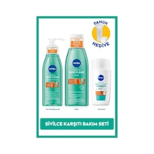 Spf50 Derma Skin Clear Sivilce Karşıtı Güneş Koruyucu Krem 40ml, Yüz Temizleme Jeli Ve Tonik, Pamuk