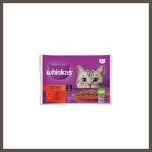Whiskas Pouch Etli 4x85gr Nxrlvng