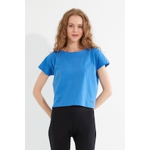 Kadın T-shirt Mavi