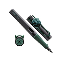 Lamy Safari Harry Potter Dolma Kalem Slytherin F Uç 165-Koyu Yeşil