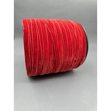 Paşateks- 1 Cm Düz Kadife-5 Metre -s.kiremit