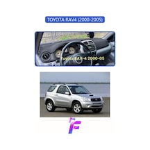 Toyota Rav4 2000-2005 Uyumlu Torpido Örtüsü Yansıma Önleyici Tam Koruma Hızlı Montaj K59 Torpido Halısı