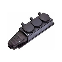 Kauçuk 220v Uzatma 3'lü Priz Belirtilmemiş
