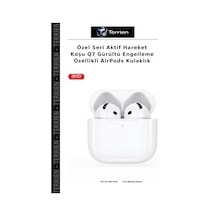Özel Seri Aktif Hareket Koşu Q7 Gürültü Engelleme Özellikli Airpods Kulaklık