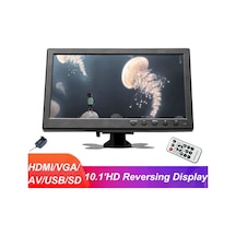 Audiomax 10 İnc Led Monitör Hdmı Usb Vga Av Bnc Destekli