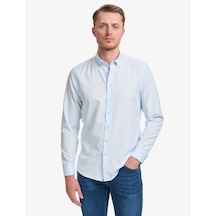 Pierre Cardin Erkek Açık Mavi Gömlek Desenli 50325365-vr003